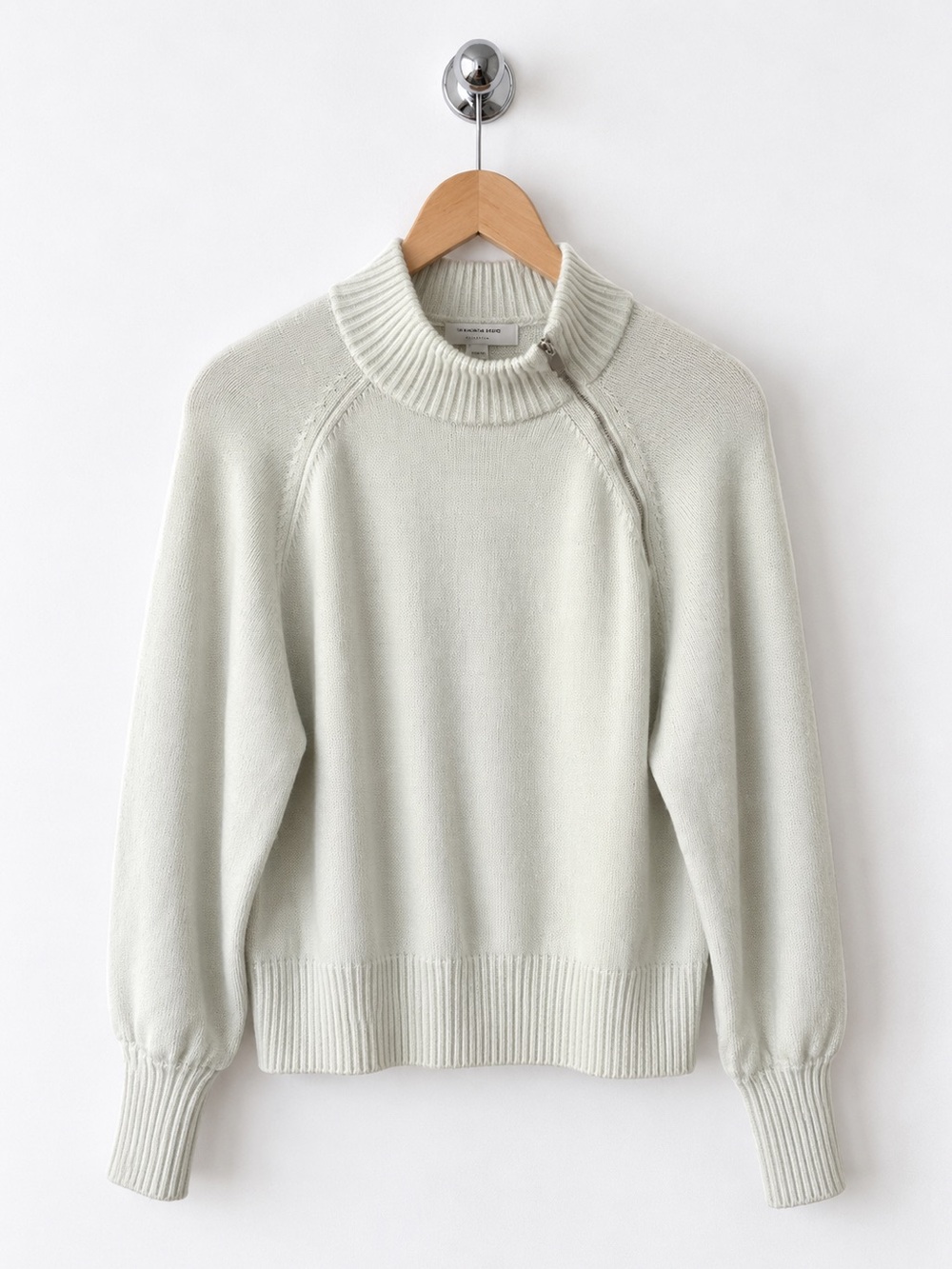 MARISSA WEBB  Asymmetric Quarter Zip Sweater